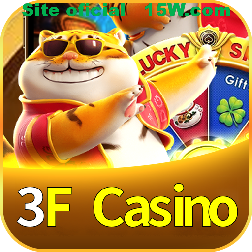 Imagem promocional da 3F Casino mostrando a plataforma e suas vantagens